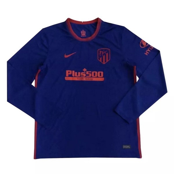 Thailand Trikot Atletico Madrid Auswarts ML 2020-21 Blau